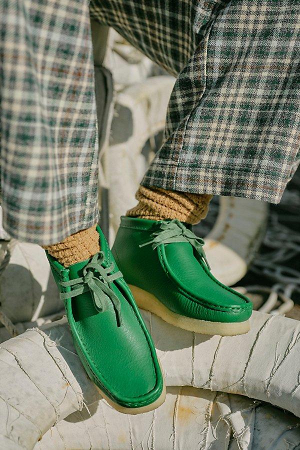 green wallabees