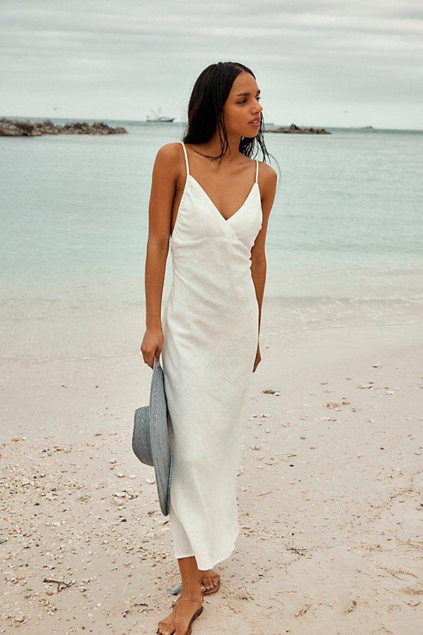 a line wedding dress boho Isoldea