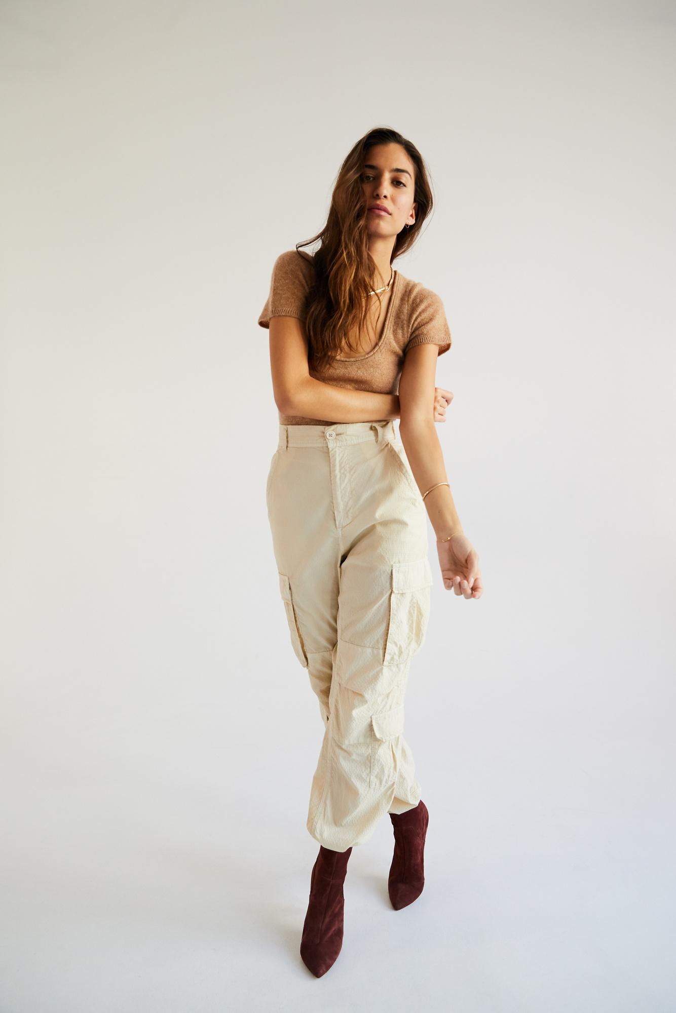 free people city cargo pants