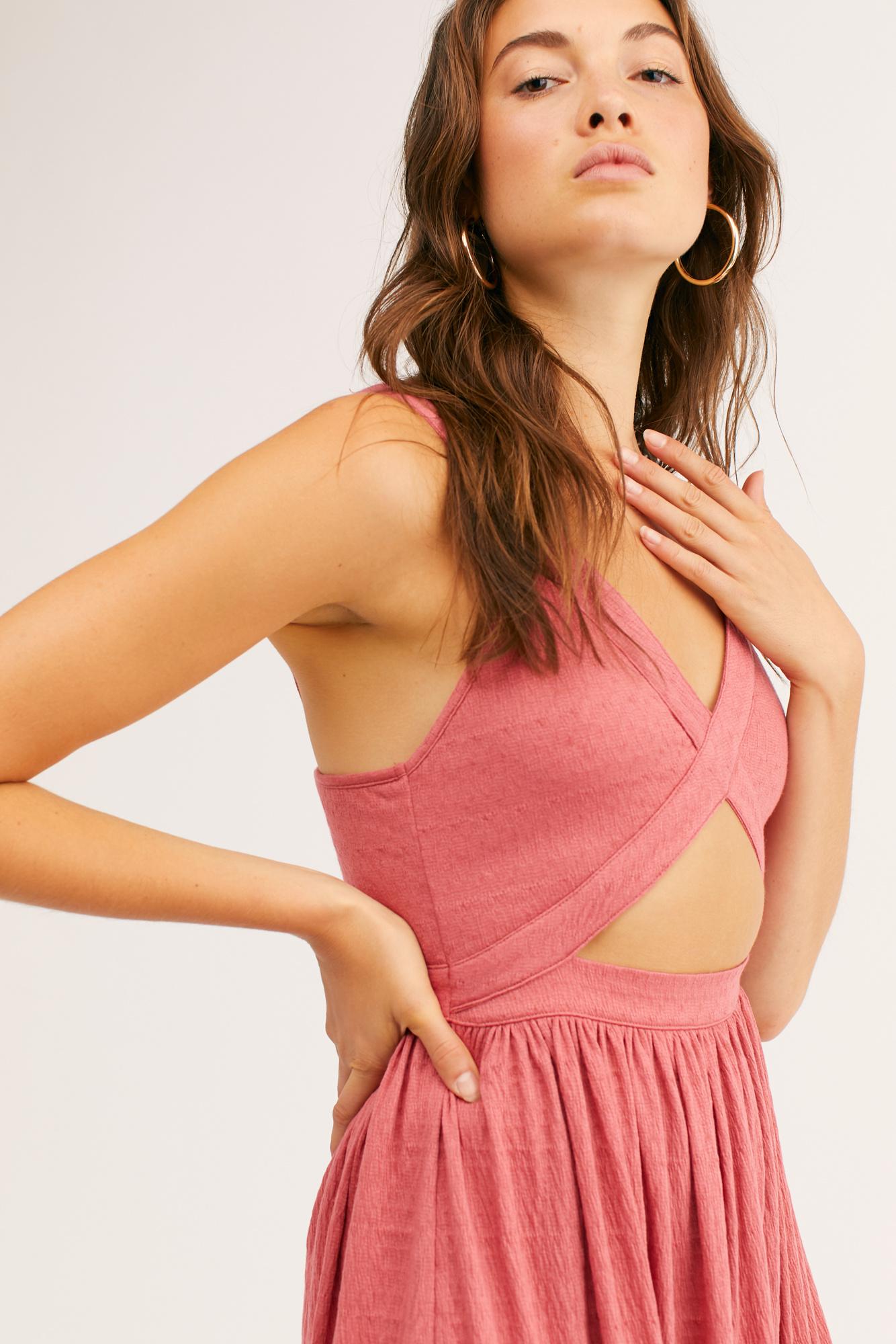 free people royce midi dress