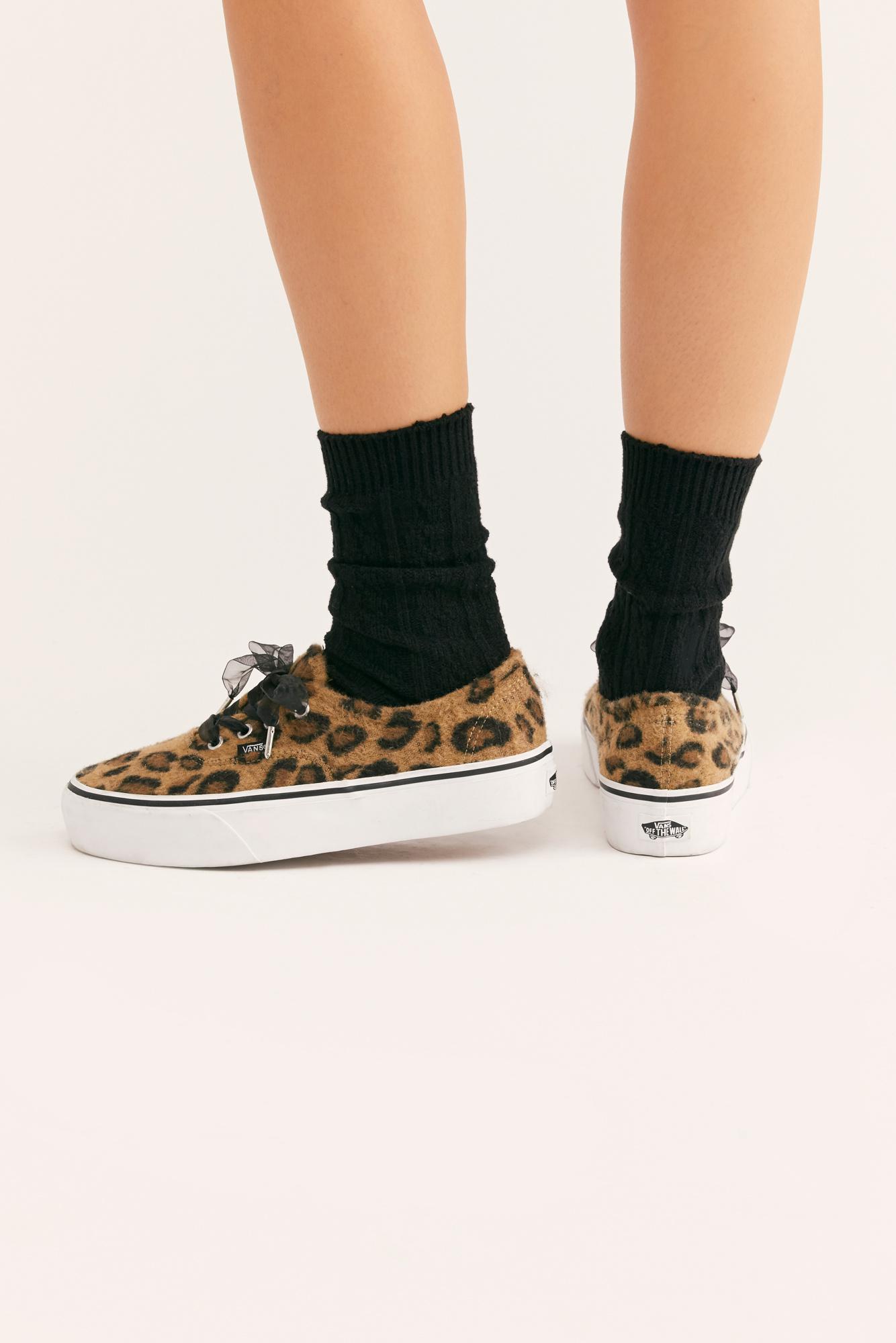 vans leopard authentic
