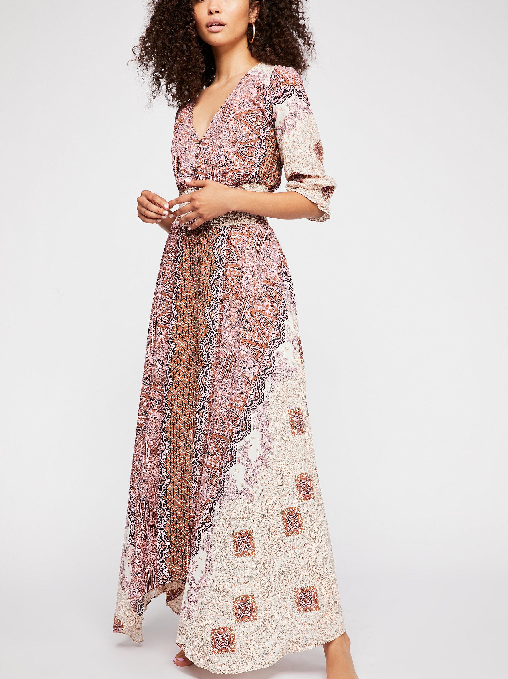 mexicali rose maxi dress ivory