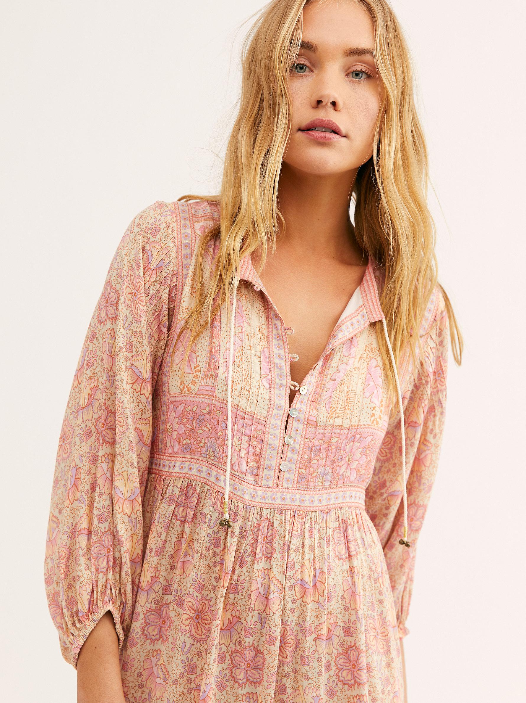 Free People Poinciana Gown By Spell And The Gypsy Collective in Pink | Lyst  Australia