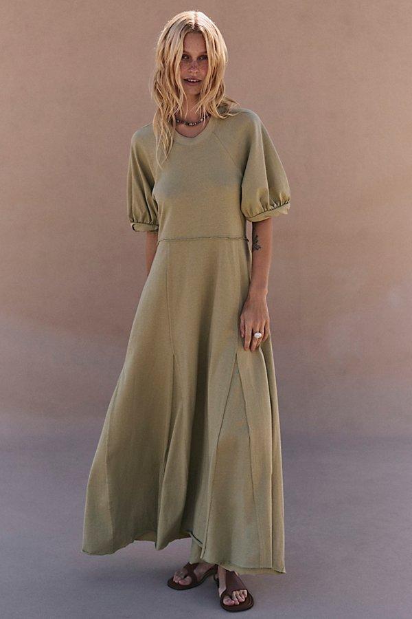 free people brentwood maxi dress Free People Brentwood Maxi Dress in Brown