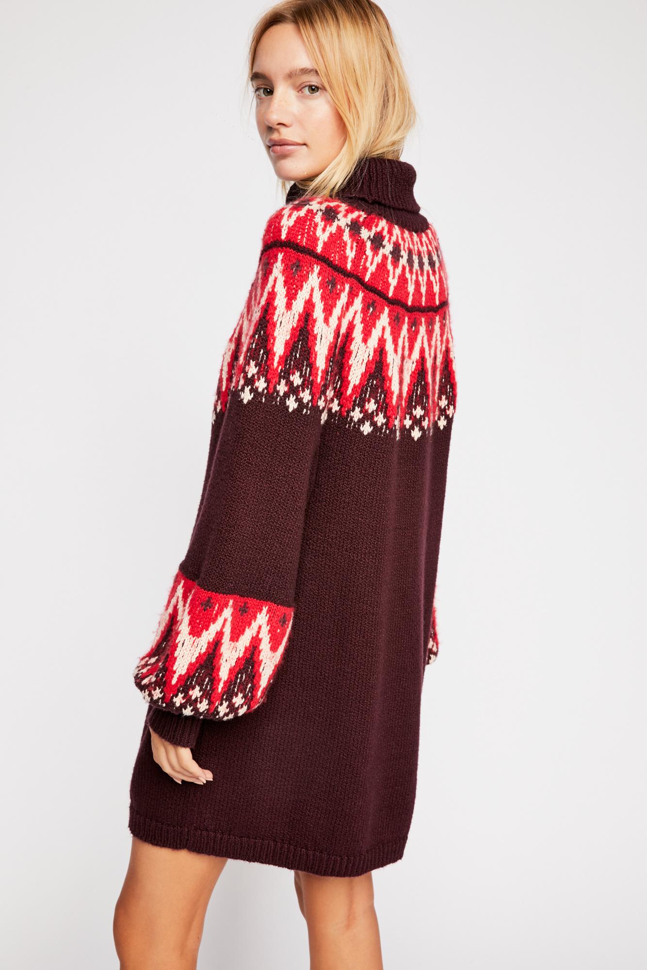 free people scotland sweater dress