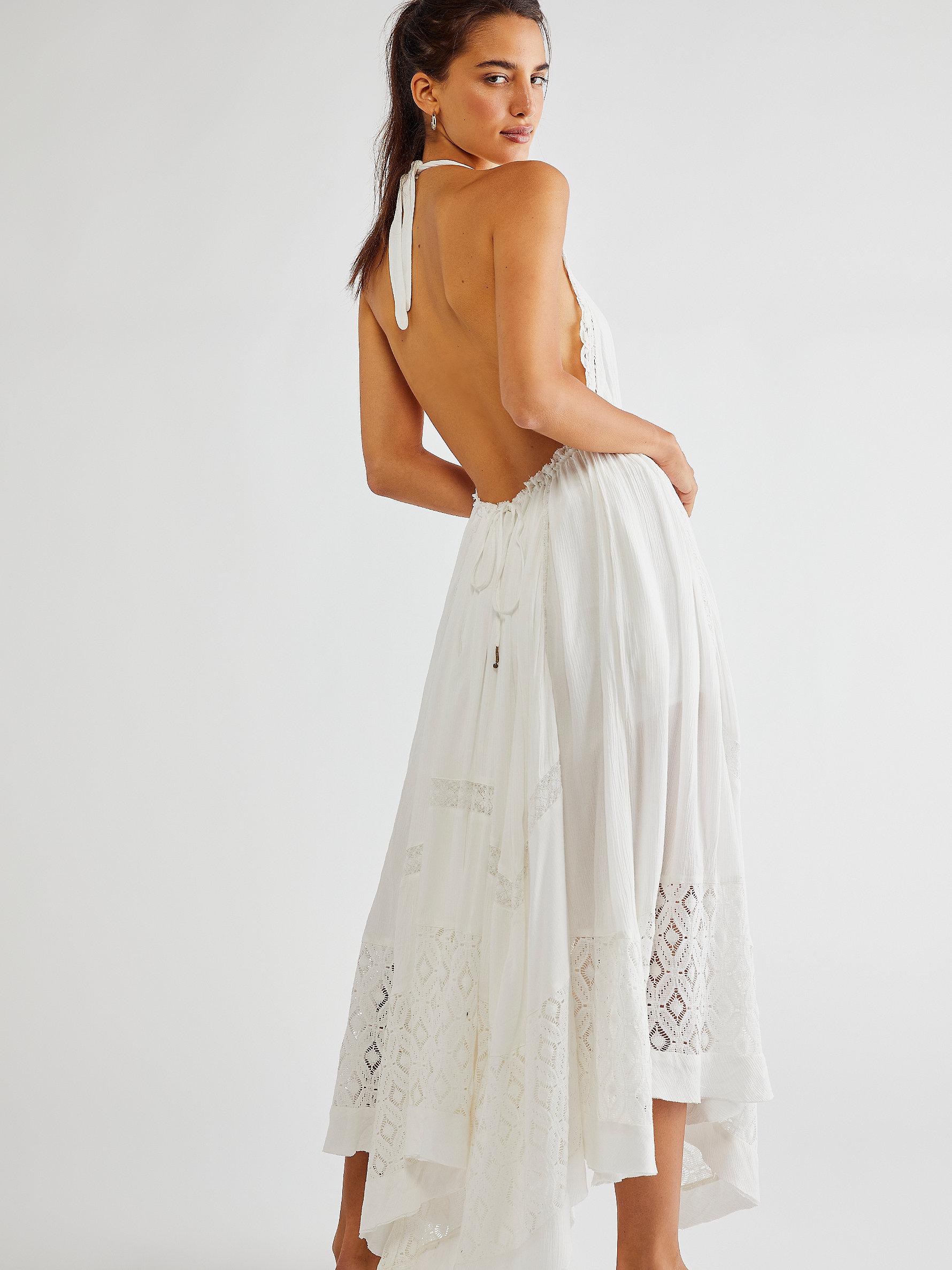 Free People Lace Norina Maxi in Ivory 