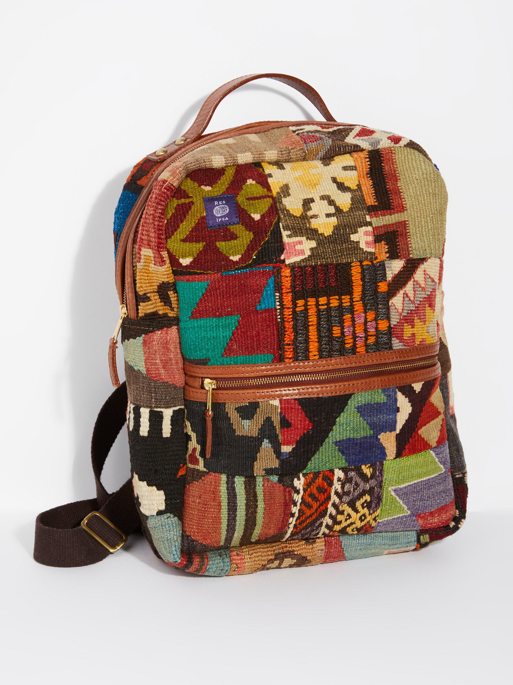 kilim backpack