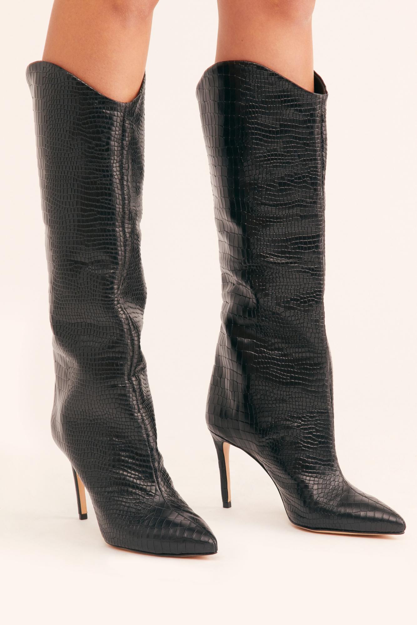 Maryana Heel Boot By Schutz in Black 