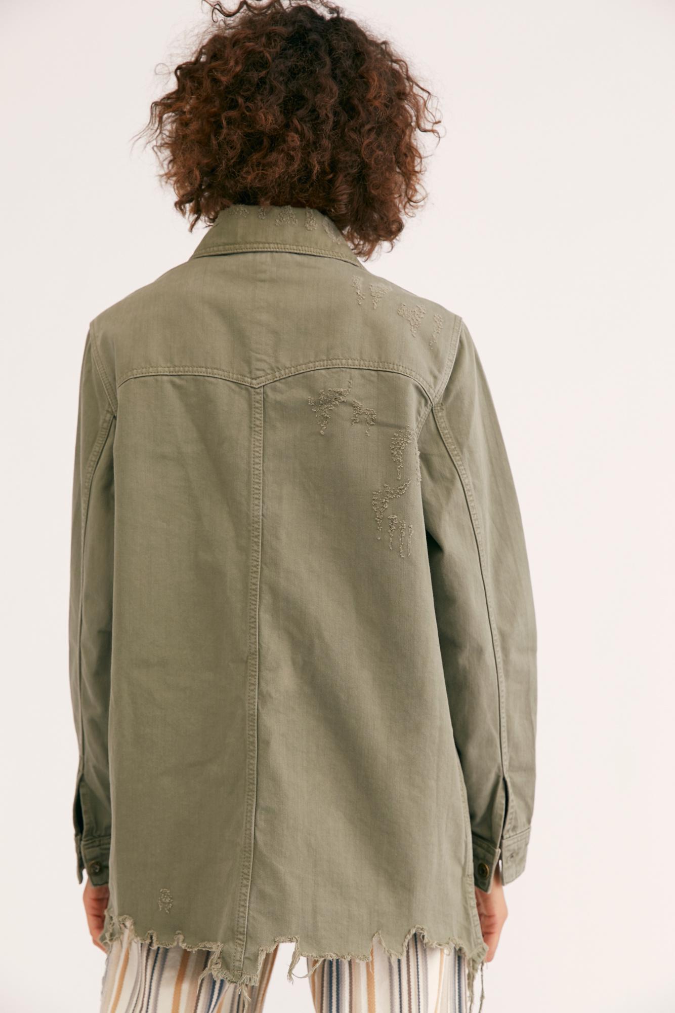 Moonchild Denim Shirt Jacket 