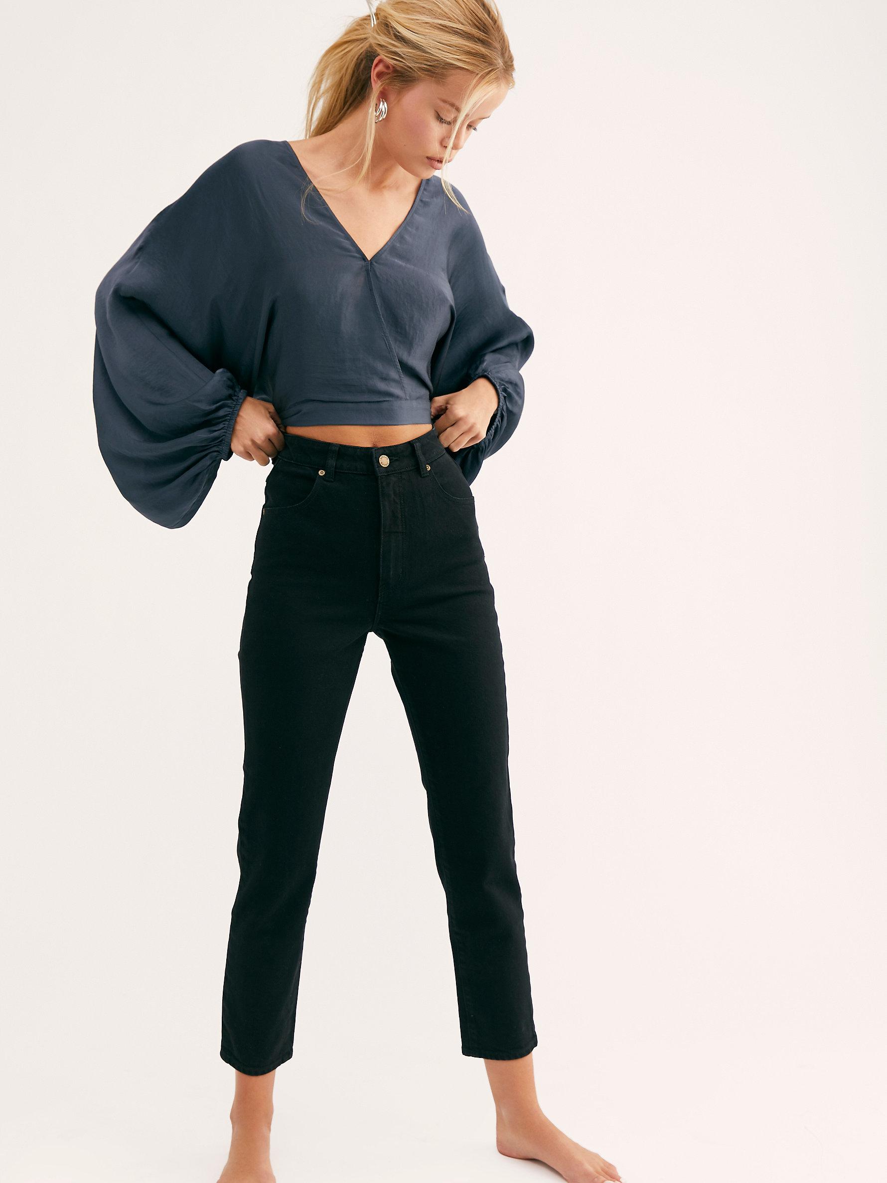 Free People Denim Rolla's Dusters Jeans 