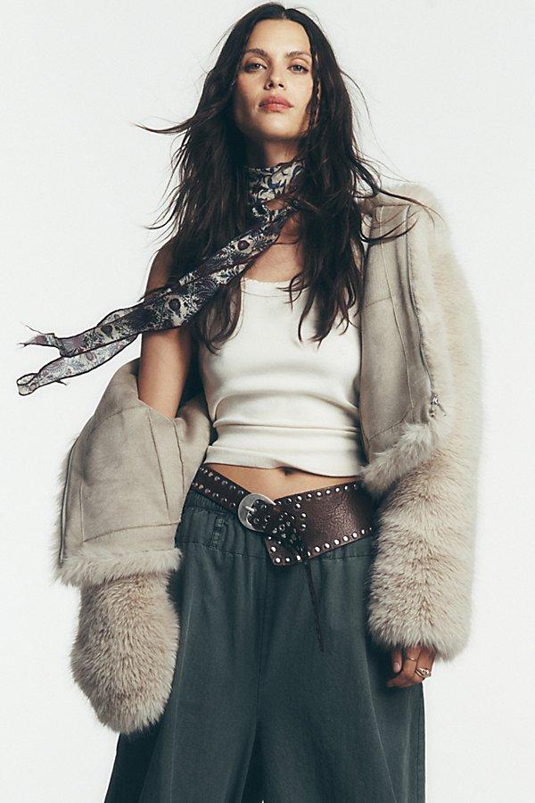 Free People Jagger Hip Belt- Cognac Jagger Hip Belt | Free People main image 2