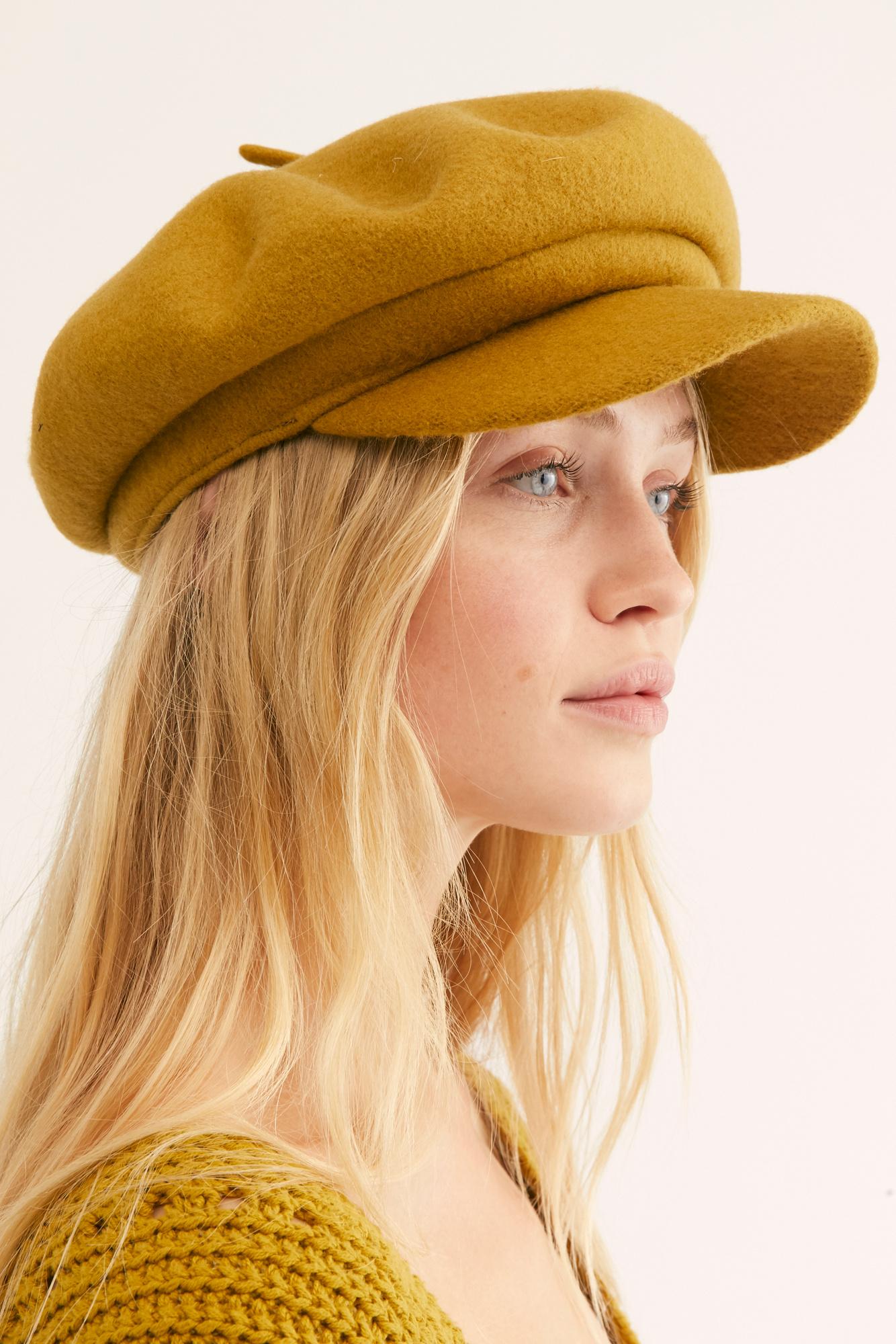 Brixton Audrey Wool Brim Beret Audrey II Beret by Brixton --> Shop Hats, Beanies & Caps  main image 3