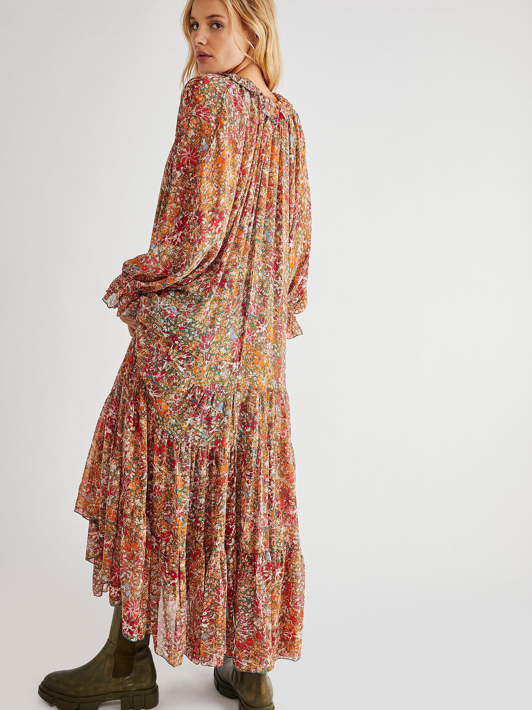 long sleeve groovy dress