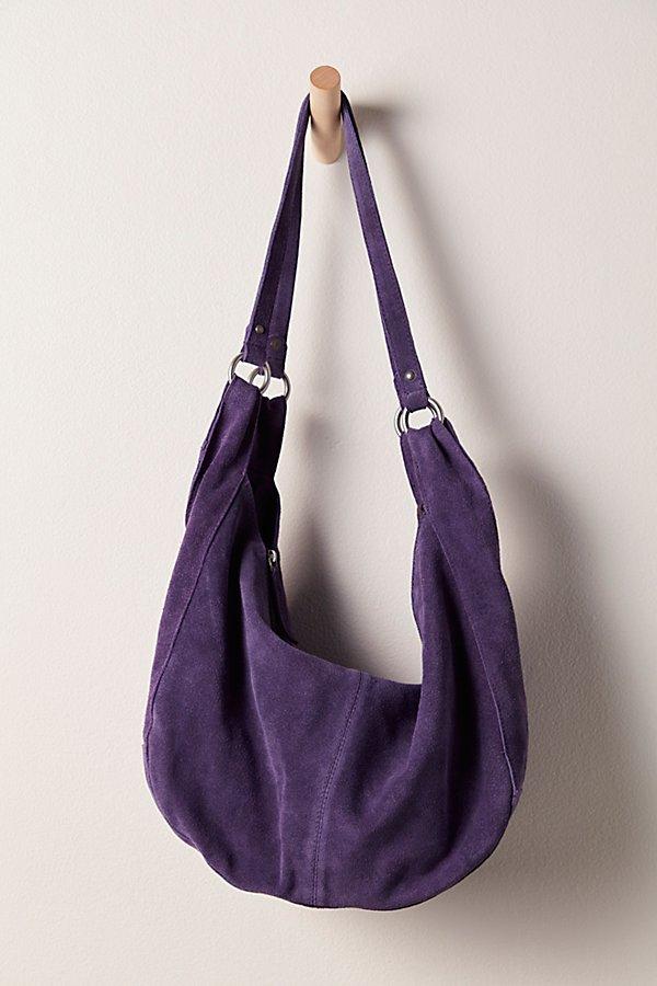 Free People Roma Suede Tote Bag in Purple Lyst