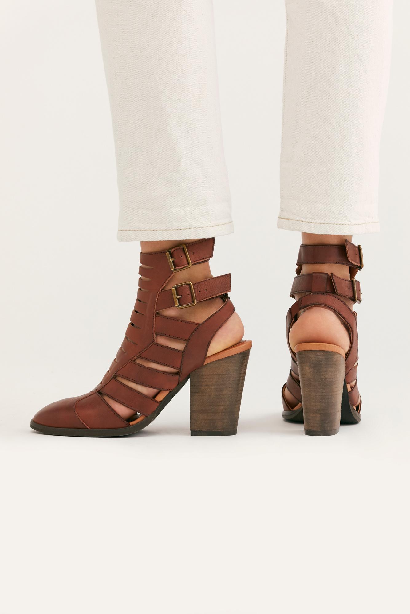 Free People Hayes Leather Ankle Boots - munimoro.gob.pe