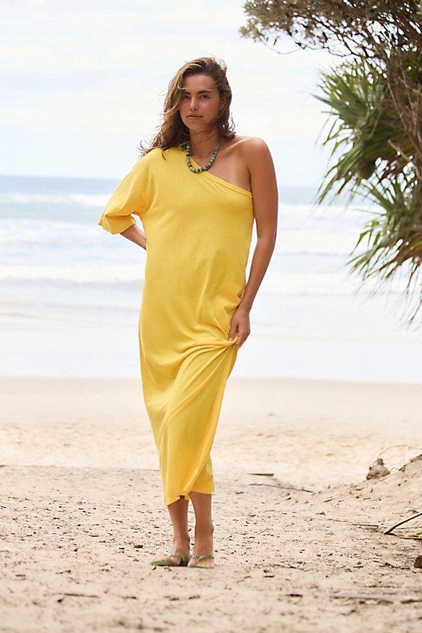Free People Saltaire Cotton-Jersey Maxi Dress | Lyst