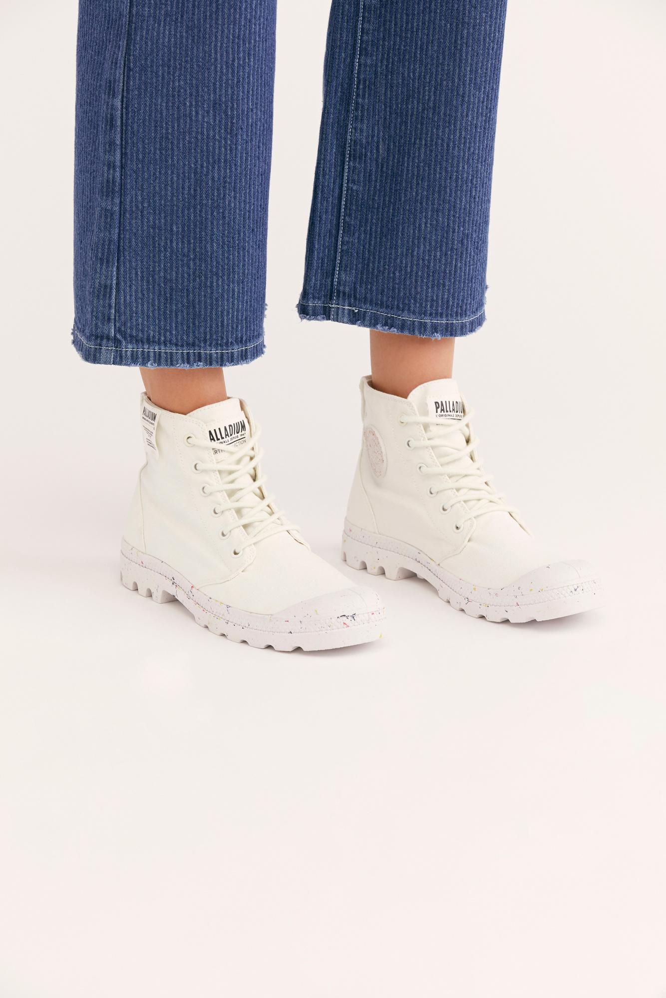 palladium pampa hi originale boot white