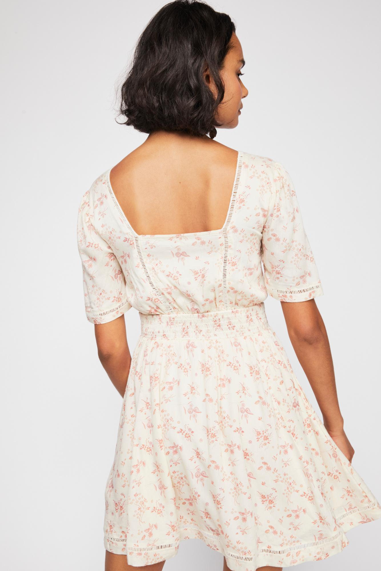 dandelion mini dress