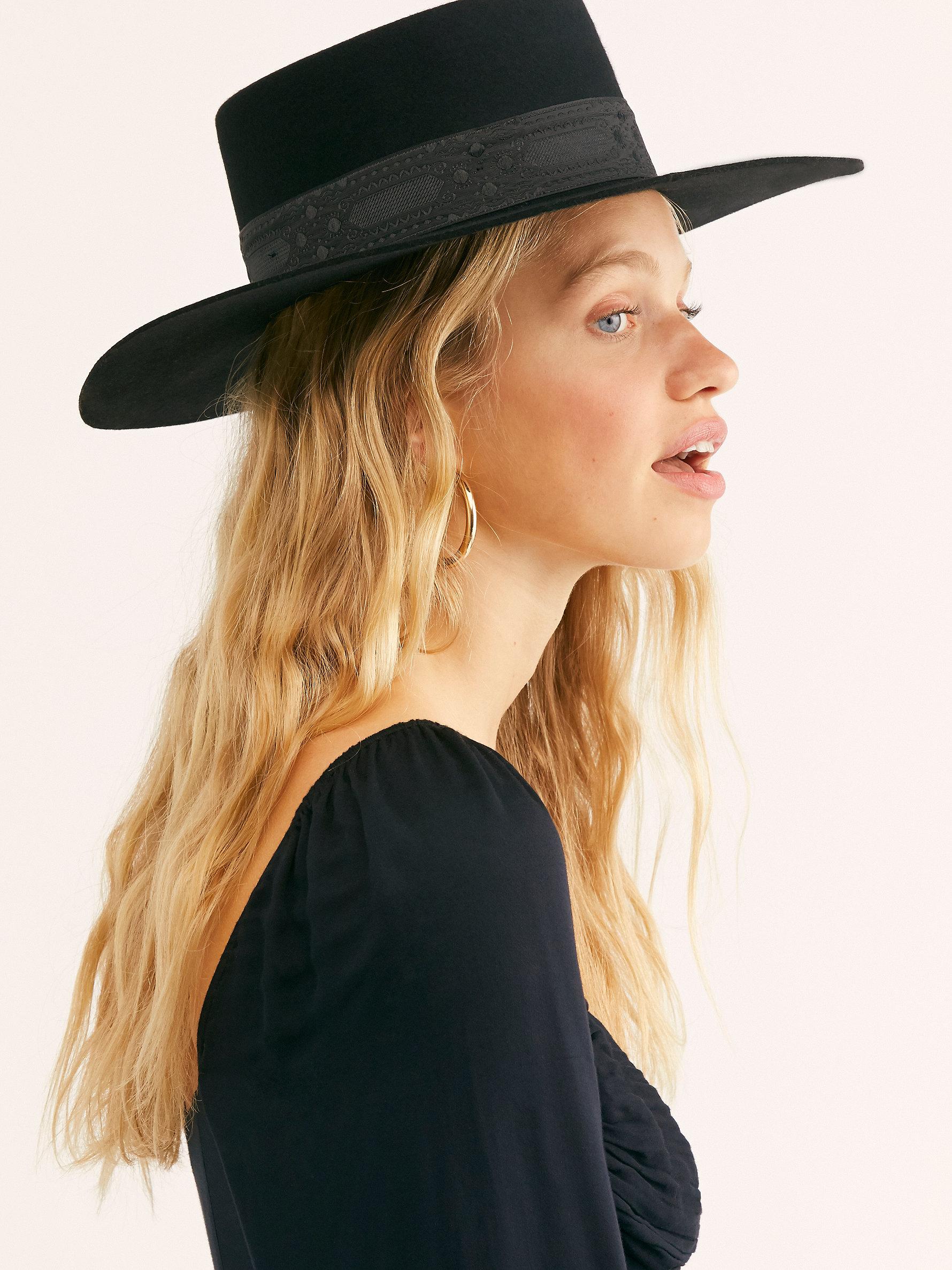 Free People Wool Sierra Boater Hat By 