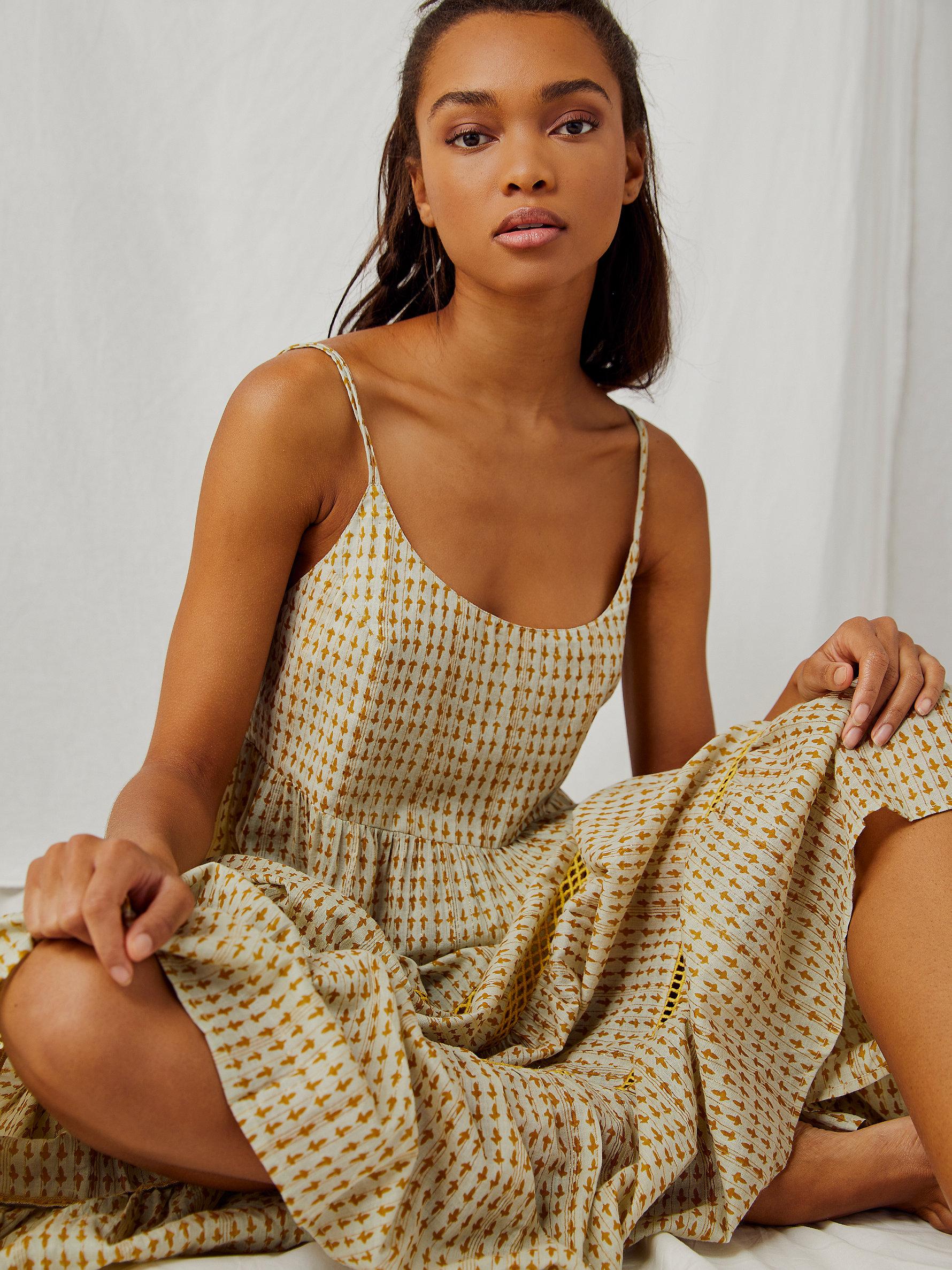 Free People Midnight Dance Print Maxi 