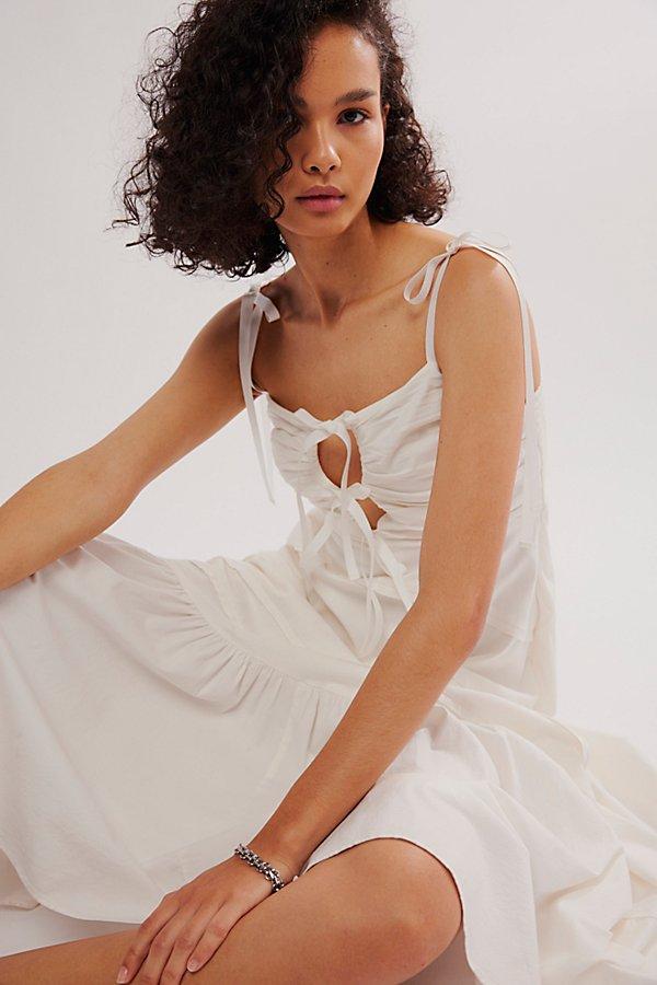 knee length dresses for ladies Free People Cecelia Midi