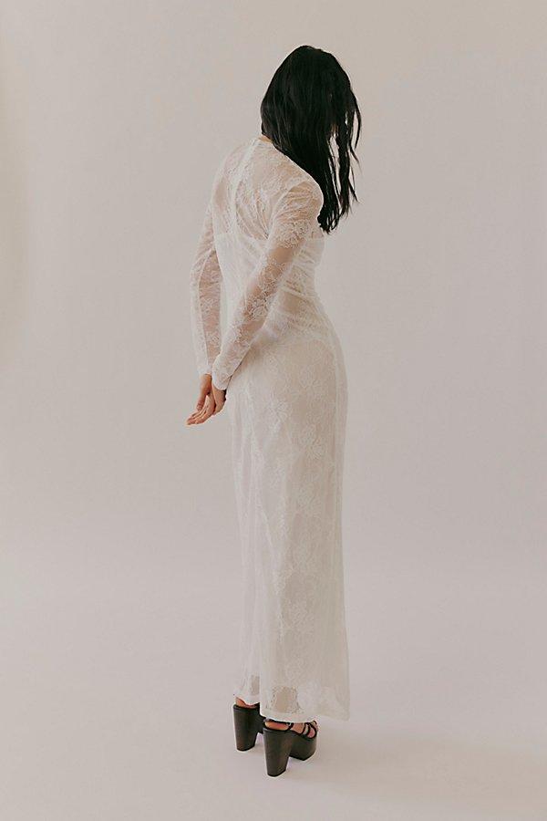 Significant Other Nida Long Sleeve Dress in White | Lyst