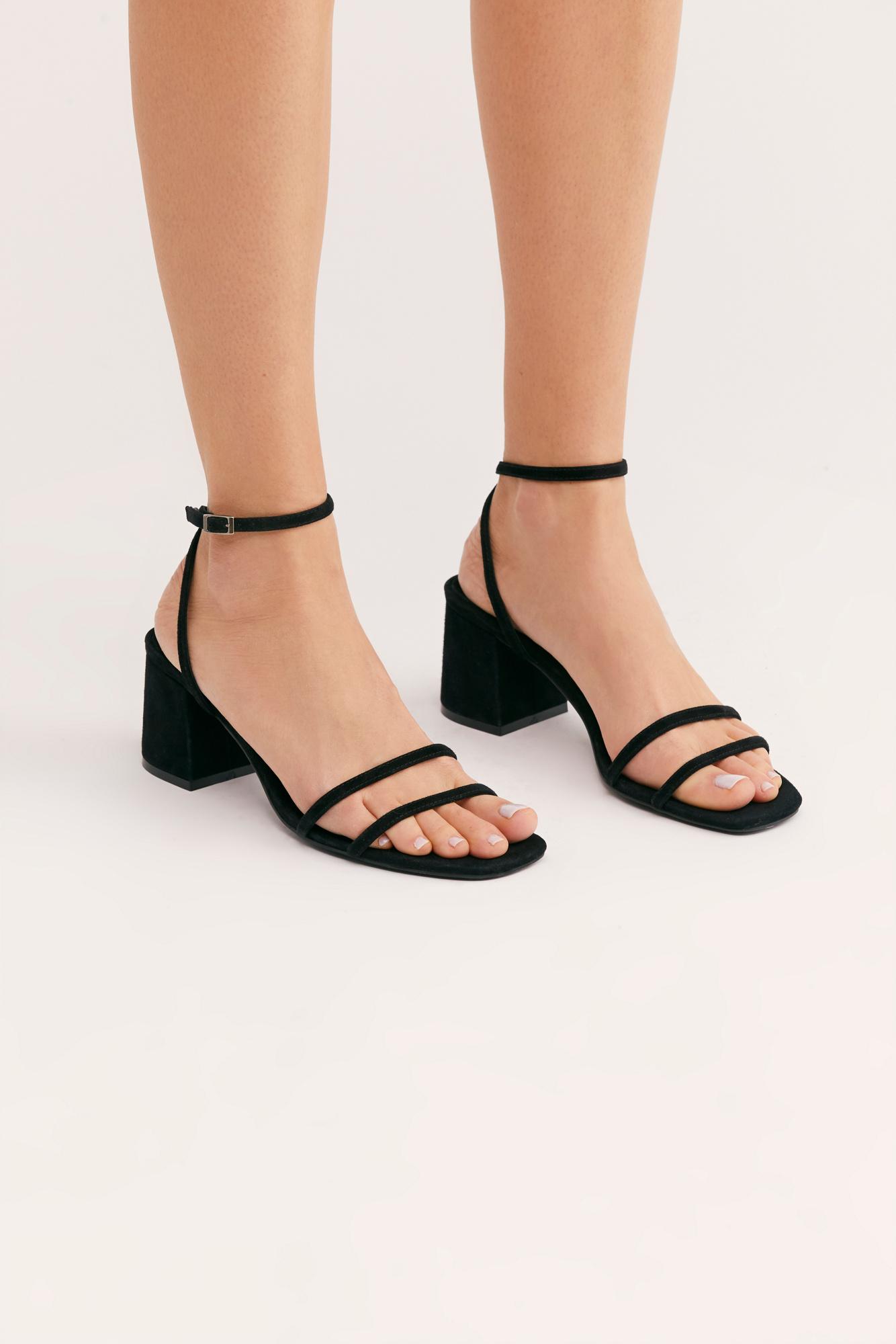 gabby block heel