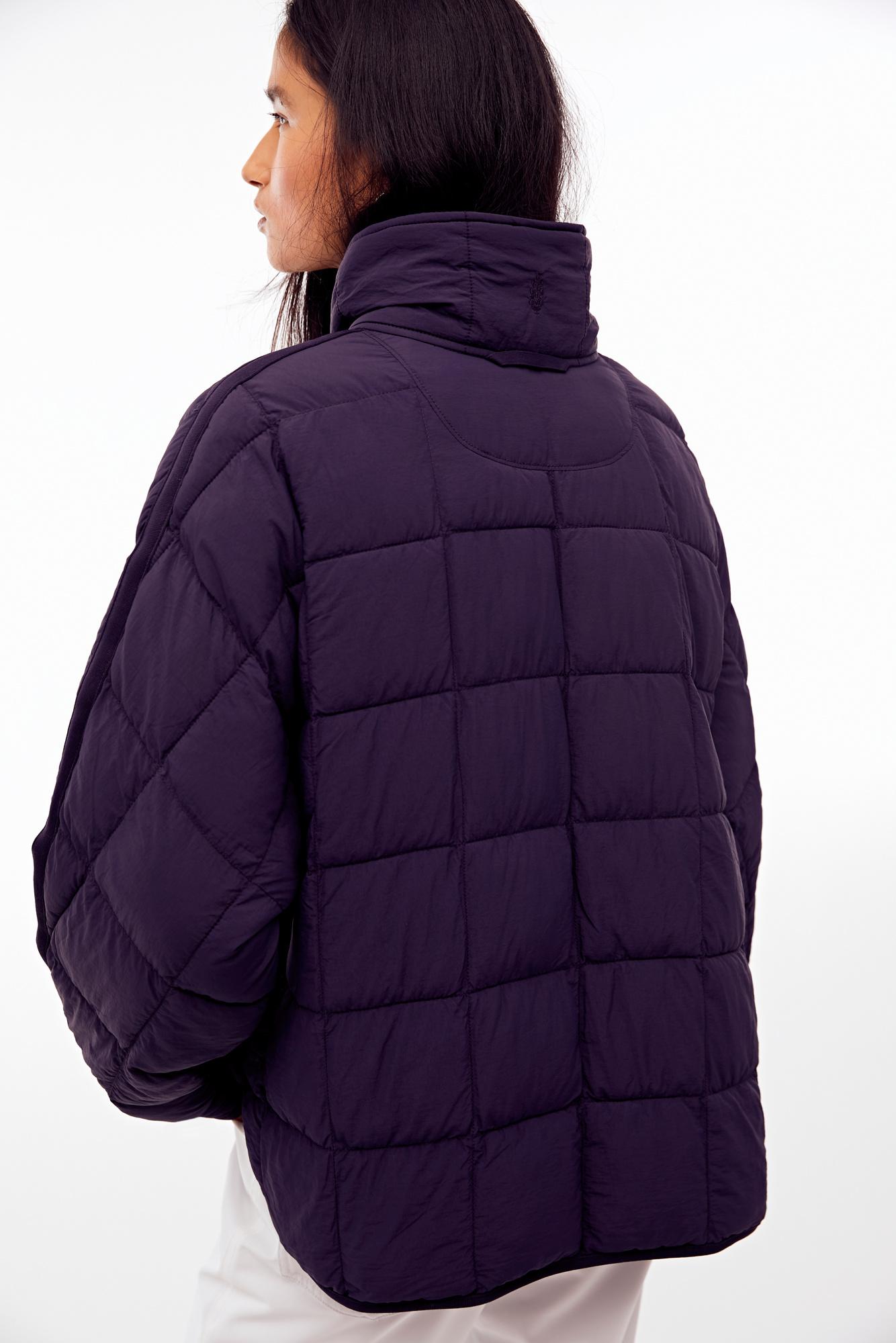 Free People Pippa Packable Puffer Jacket By Fp Movement in Blue