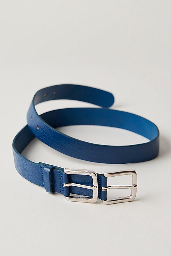 Free People Sabo Double Buckle Belt in Blue | Lyst display picture 1