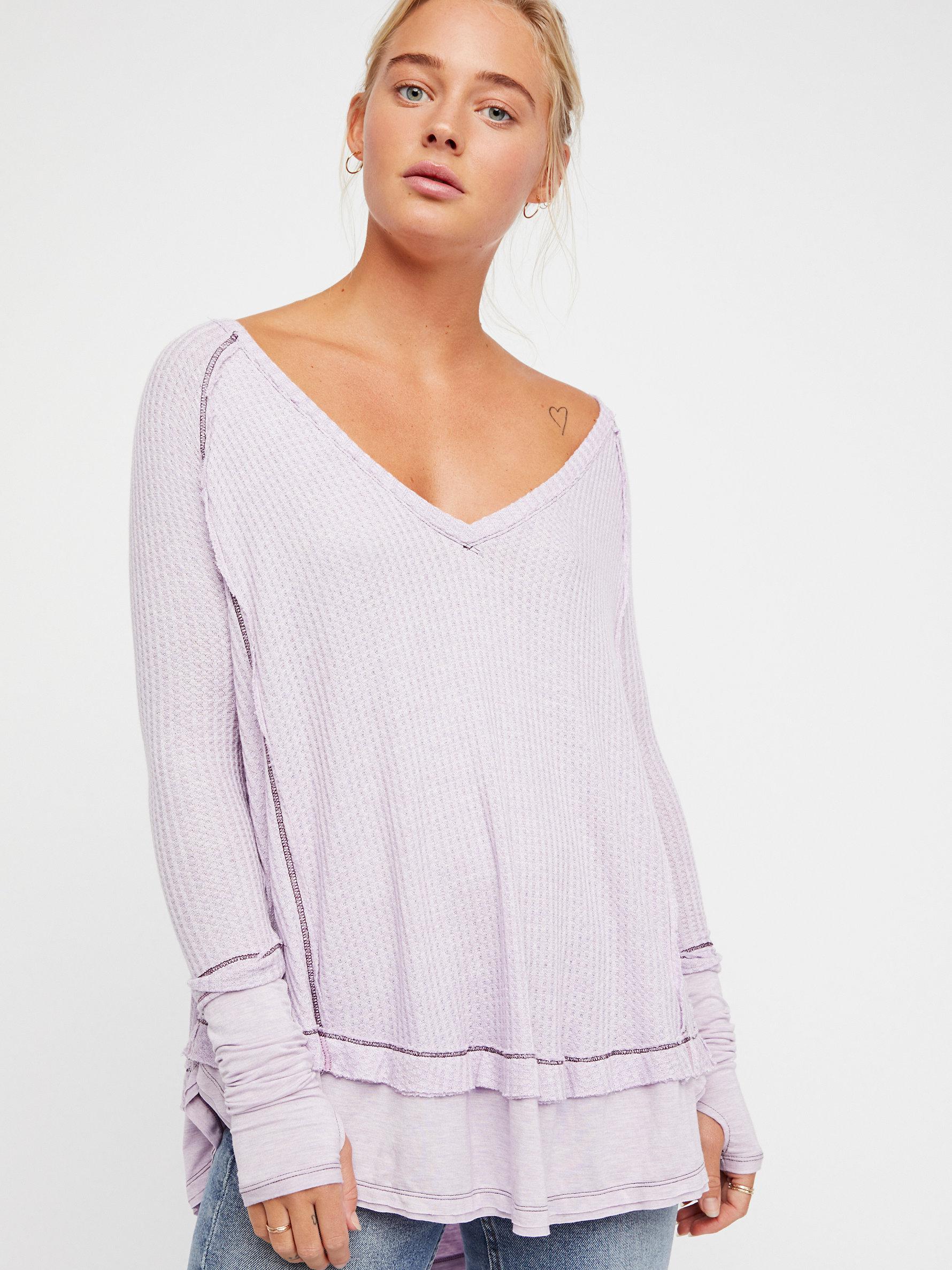 free people laguna thermal top