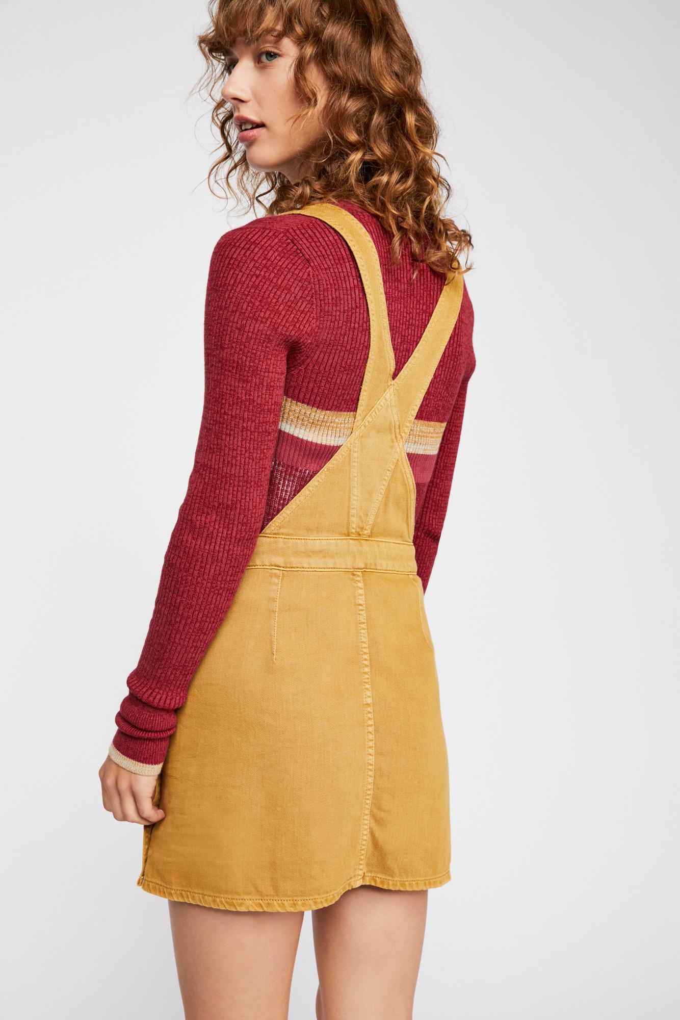 free people louise denim skirtall