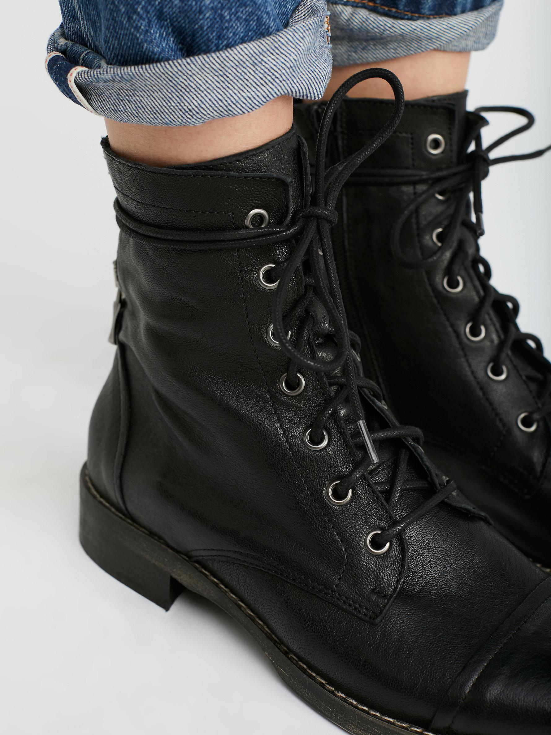free people portland lace up boot