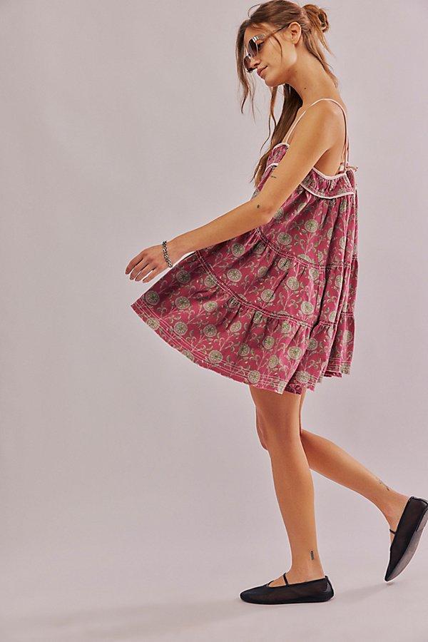 free people wilder days mini dress Free People Wilder Days Mini Dress in Green