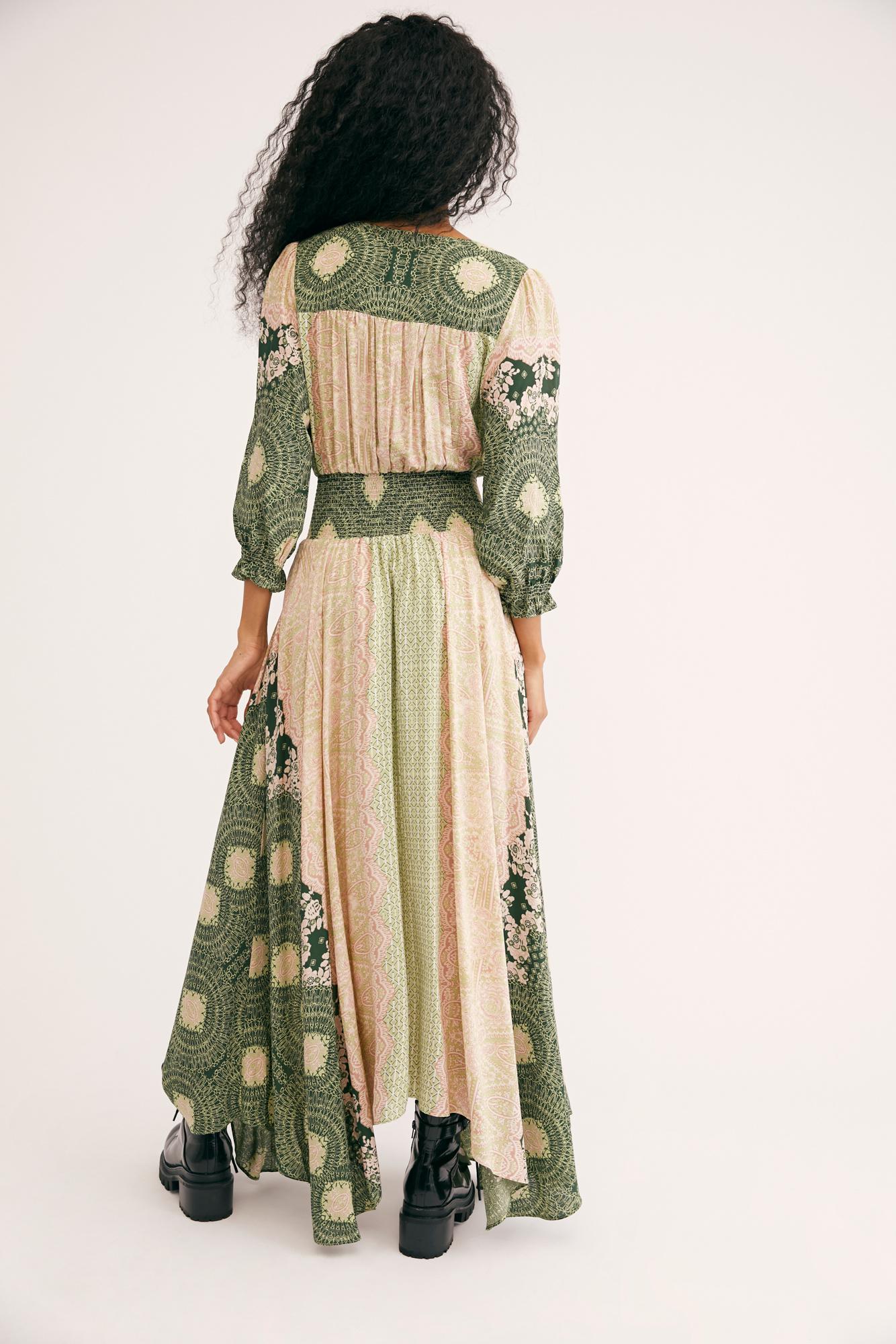 mexicali rose maxi dress ivory