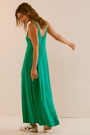 Free people fame & partners Liv 2024 Green Maxi size 12