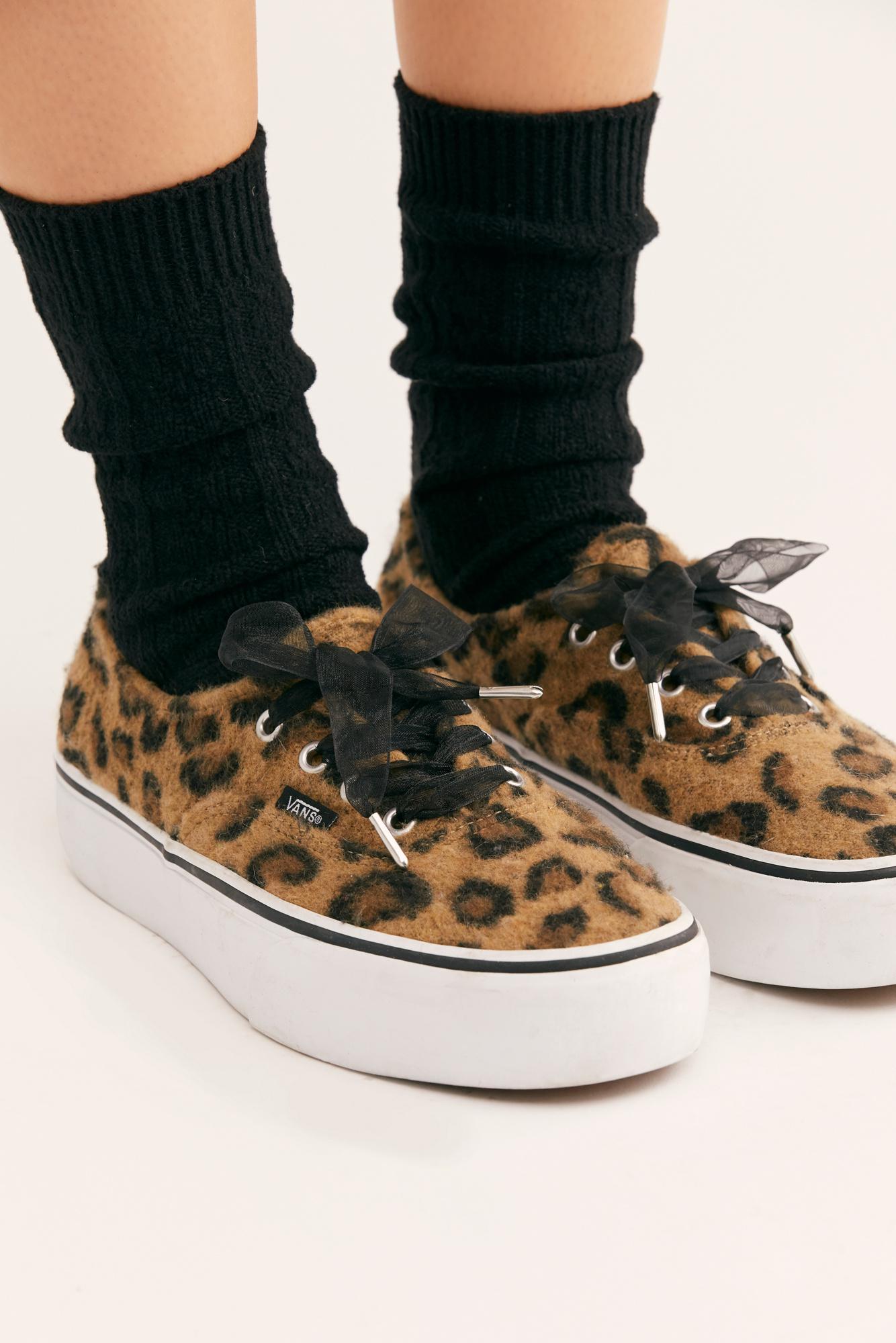 Free People Leopard Ua Authentic Platform 2.0 By Vans - Lyst