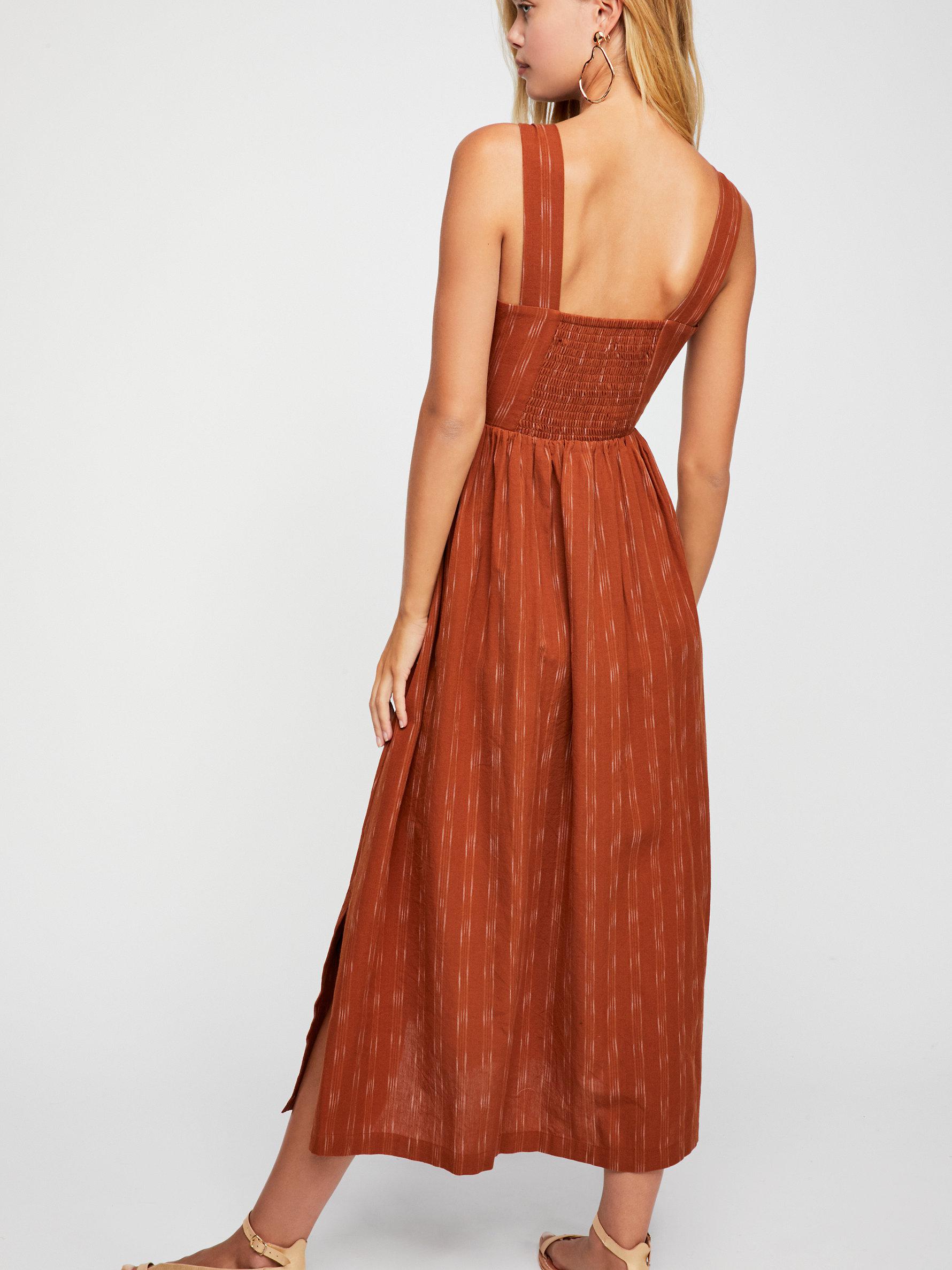 free people caldasi midi dress