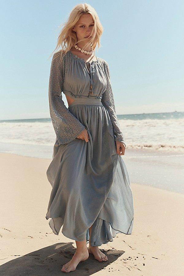 knee length dresses for ladies Theia Lacie Sequin Column Gown - Champagne main image 0