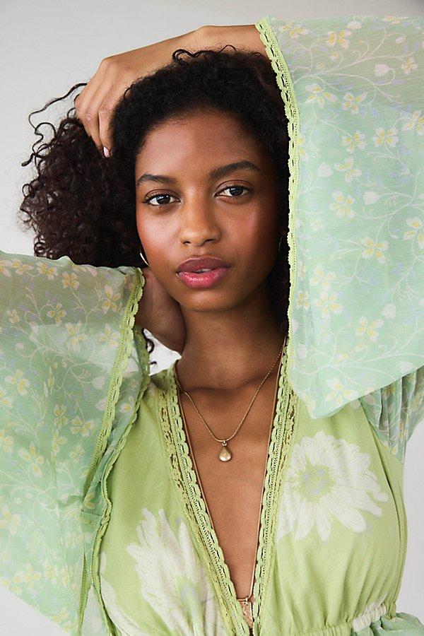 free people olive green dress Fp Beach Womens Miles Of Henley in on style* Pleating throughout for dimension Green Free People Dresses for