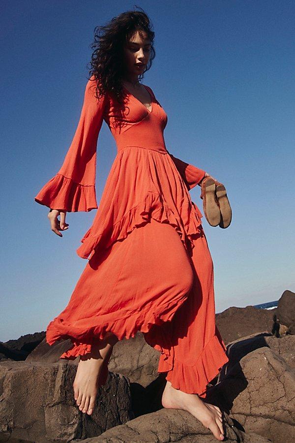 Free People Mamacita Maxi Dress in Red | Lyst