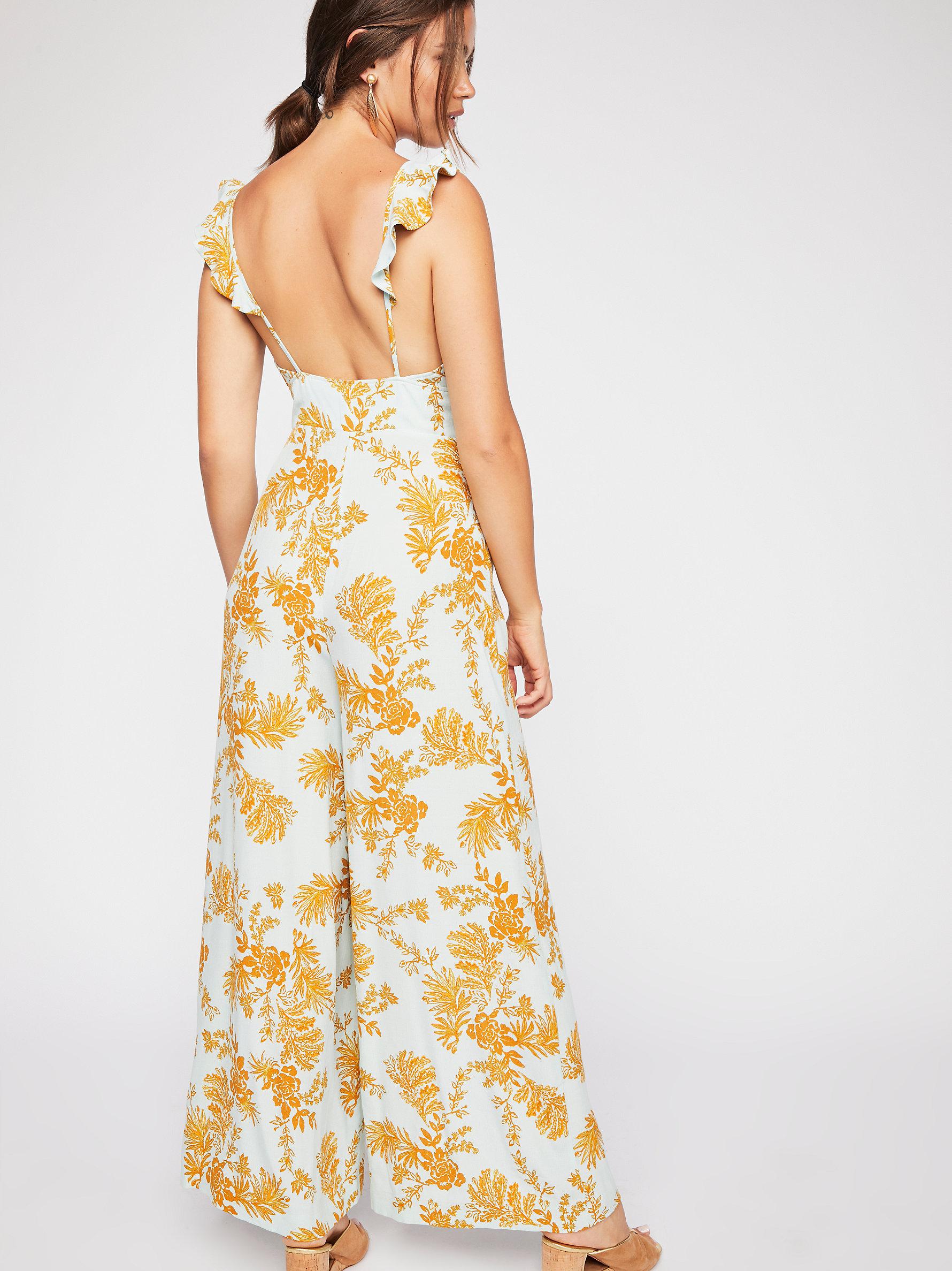 free people be the one jumpsuit