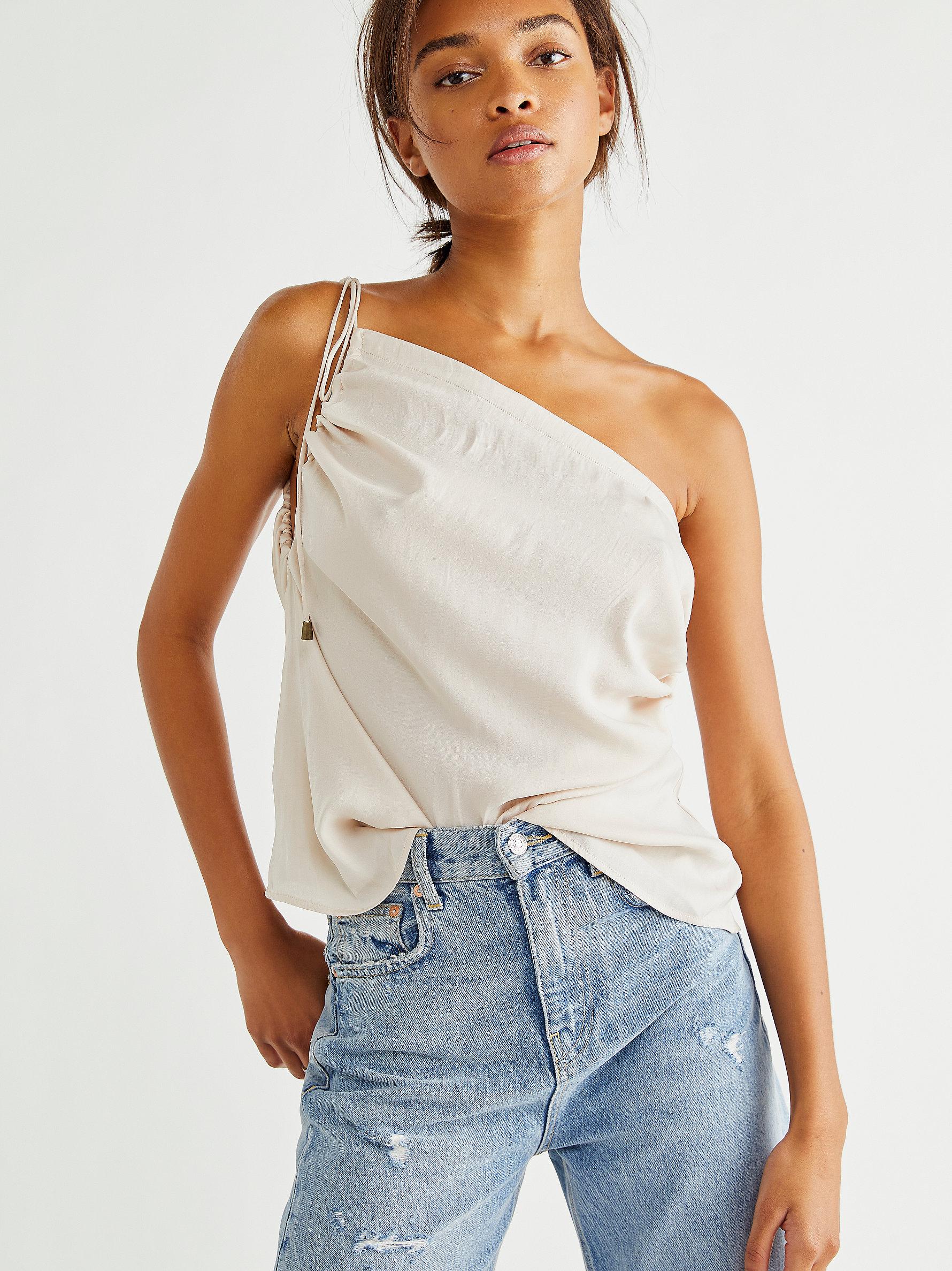 Free People Hattie Silky Tank | Lyst