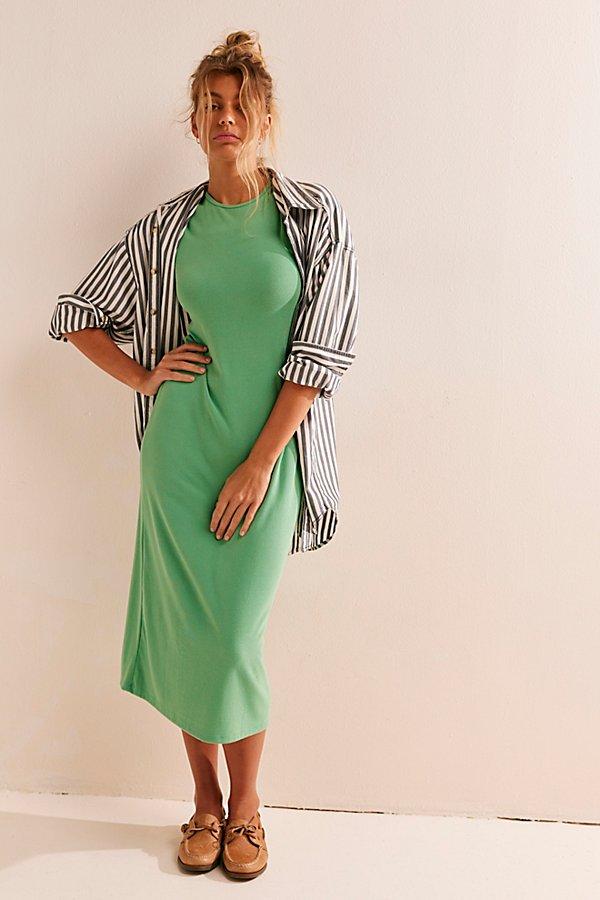 Free People ★ free-est ★ Essential Slim Midi Dress Good Feels Slim Midi | Free People