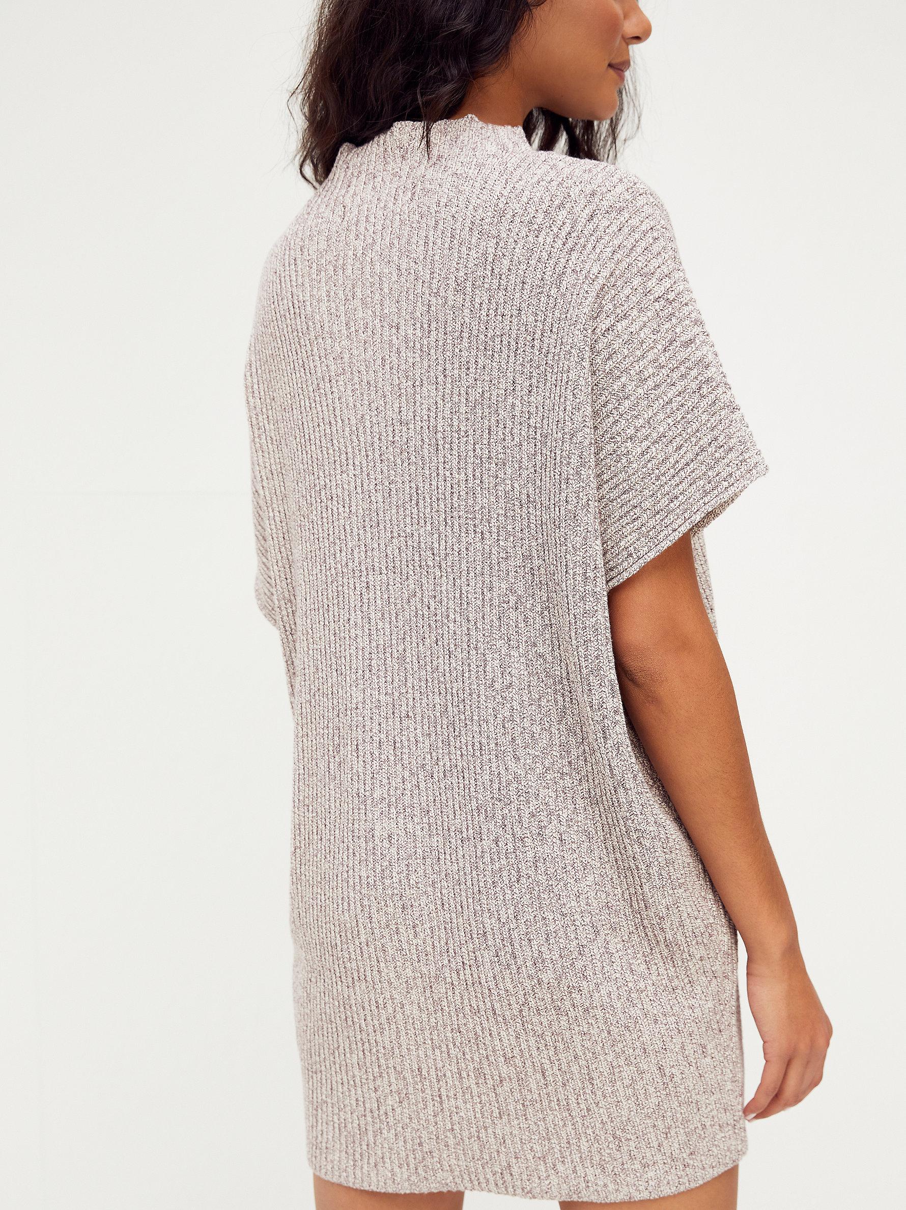 endless summer by free people magnolia mini sweatshirt dress