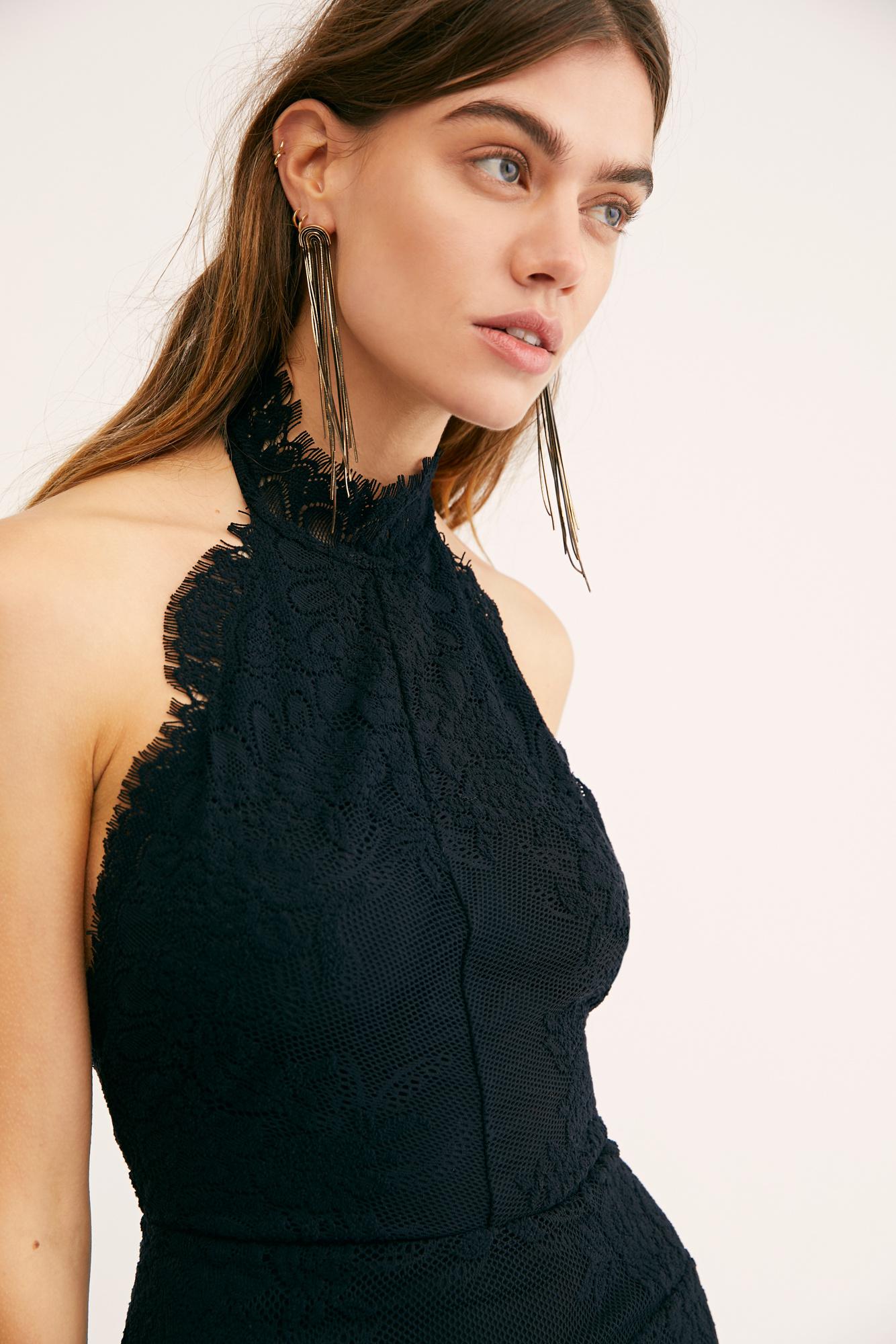 Free people shop high neck dress