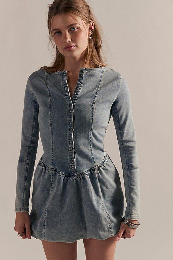 Free People Denim Dresses for Women | Lyst
