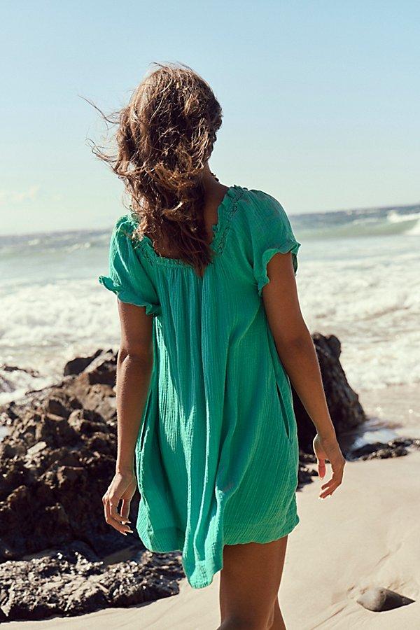 free people mint green dress Santa Maria Maxi Dress