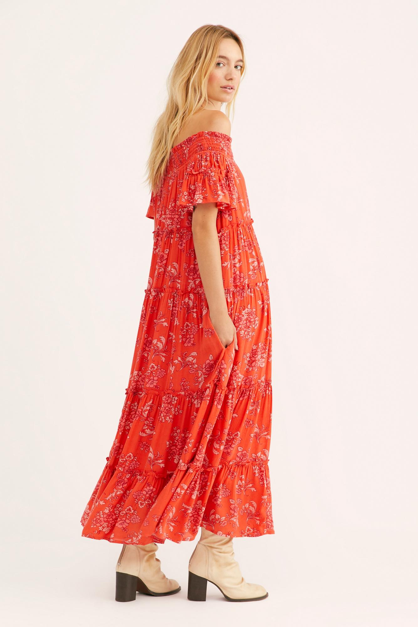 free people barclay maxi dress
