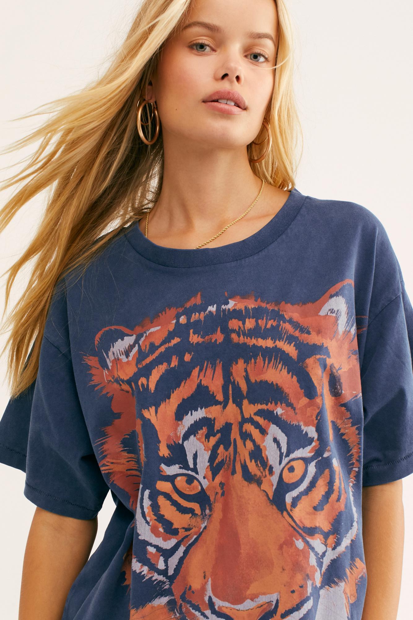 oversized tiger shirt