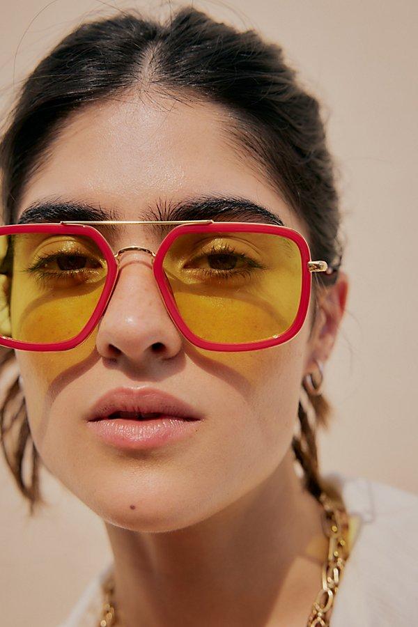 Free People Luna Classic Aviator Sunglasses | Lyst display picture 2